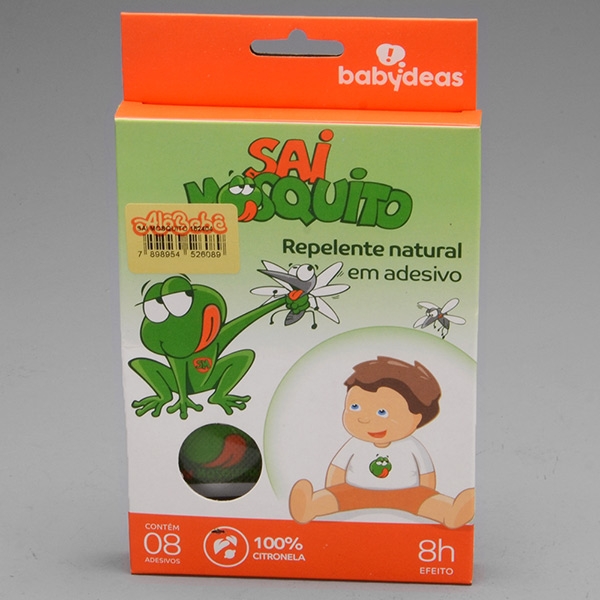 Adesivo Repelente Sai Mosquito Alo Bebe